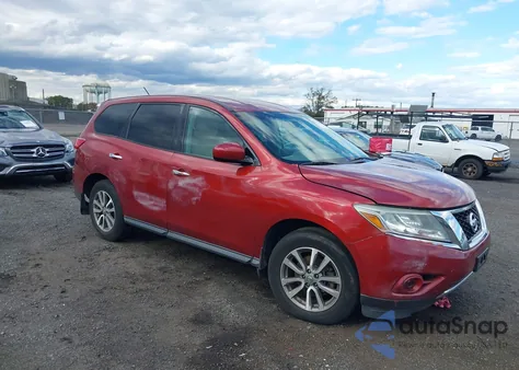 2014 Nissan Pathfinder S z USA, uszkodzony, nr VIN 5N1AR2MM2EC632471
